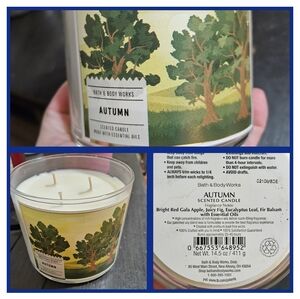 Bath & Body Works 3 wick candle